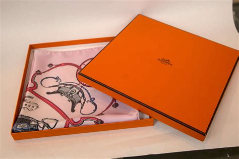 hermes scarf box for sale|Hermes silk scarf 90.